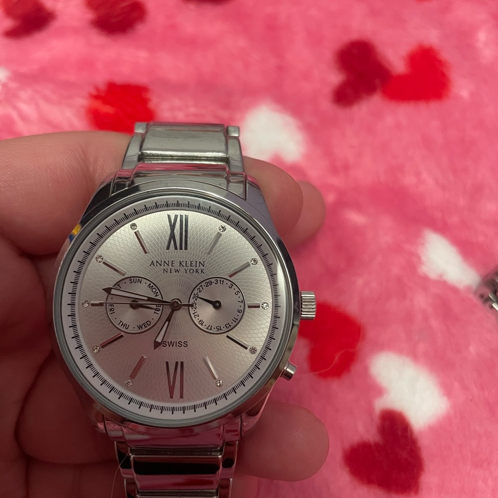 Anne Klein Silver Watch